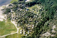 Arial view of Bev Camping