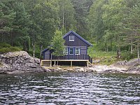 Hytta på Øya i Skogseidvatnet