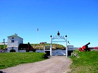 The queens gate at Vardøhus fortress