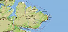 Varanger area, most far East and North in Europe.